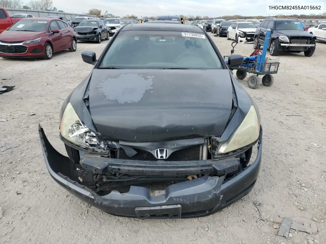 1HGCM82455A015662 2005 Honda Accord Se