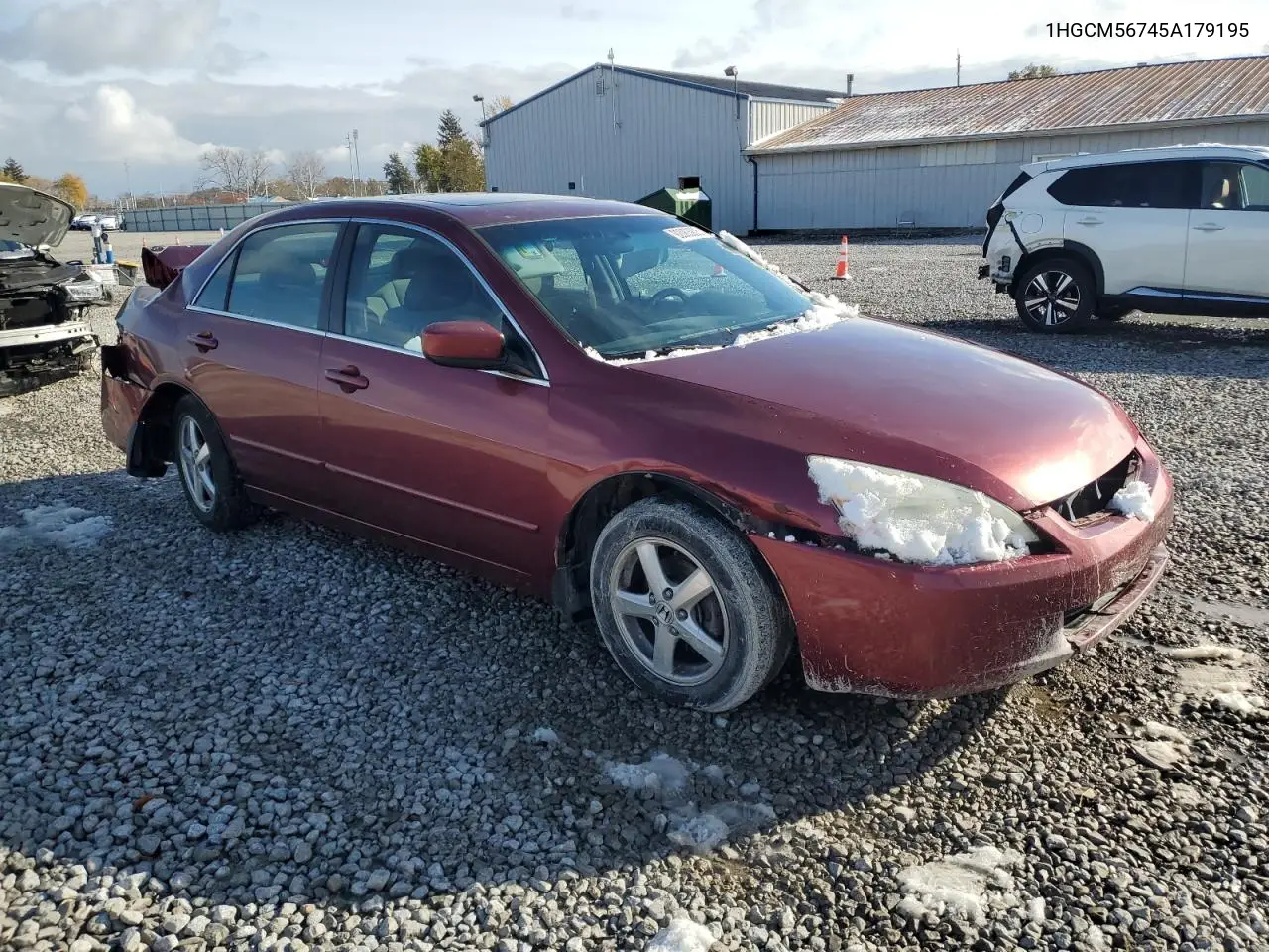 1HGCM56745A179195 2005 Honda Accord Ex