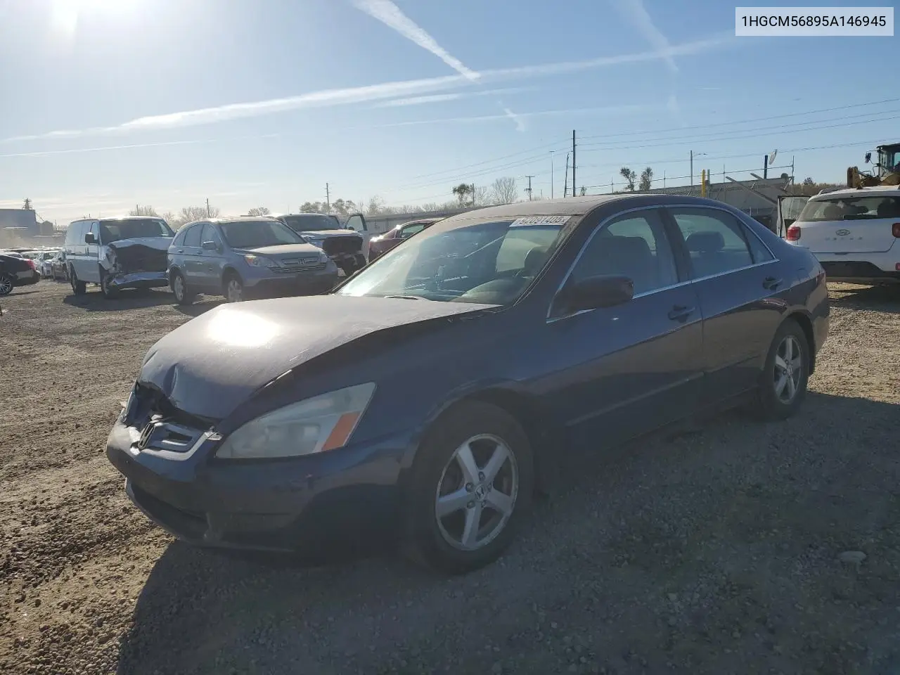 1HGCM56895A146945 2005 Honda Accord Ex