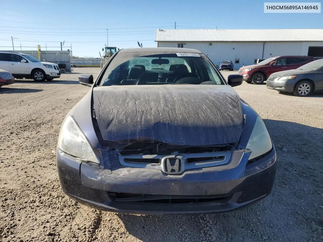 1HGCM56895A146945 2005 Honda Accord Ex