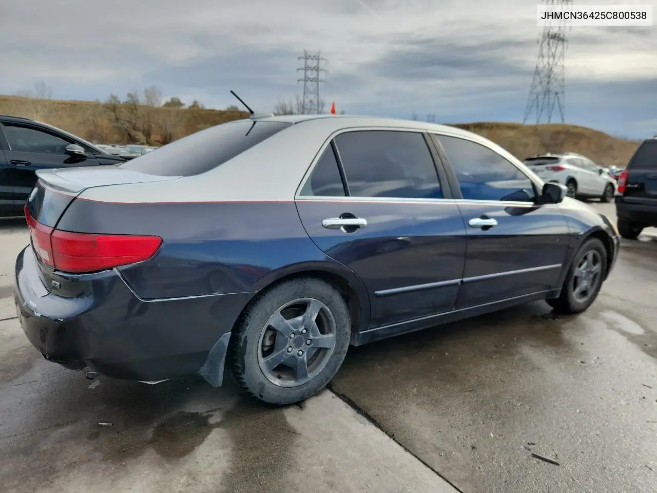 JHMCN36425C800538 2005 Honda Accord Hybrid