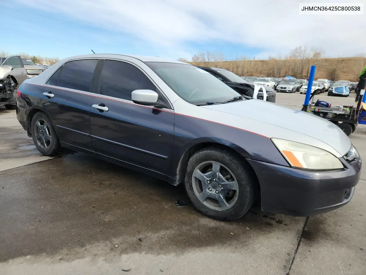 JHMCN36425C800538 2005 Honda Accord Hybrid