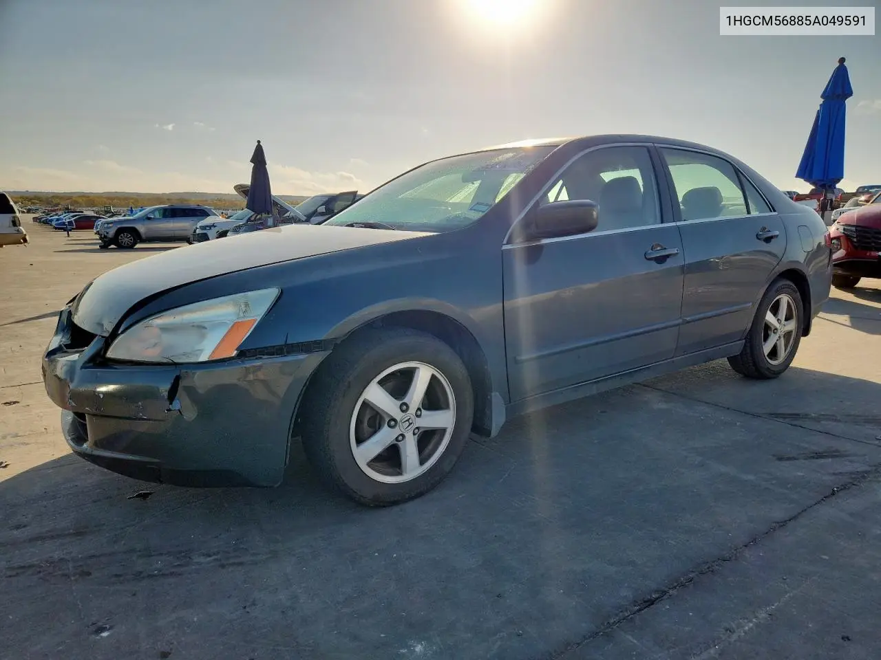 1HGCM56885A049591 2005 Honda Accord Ex