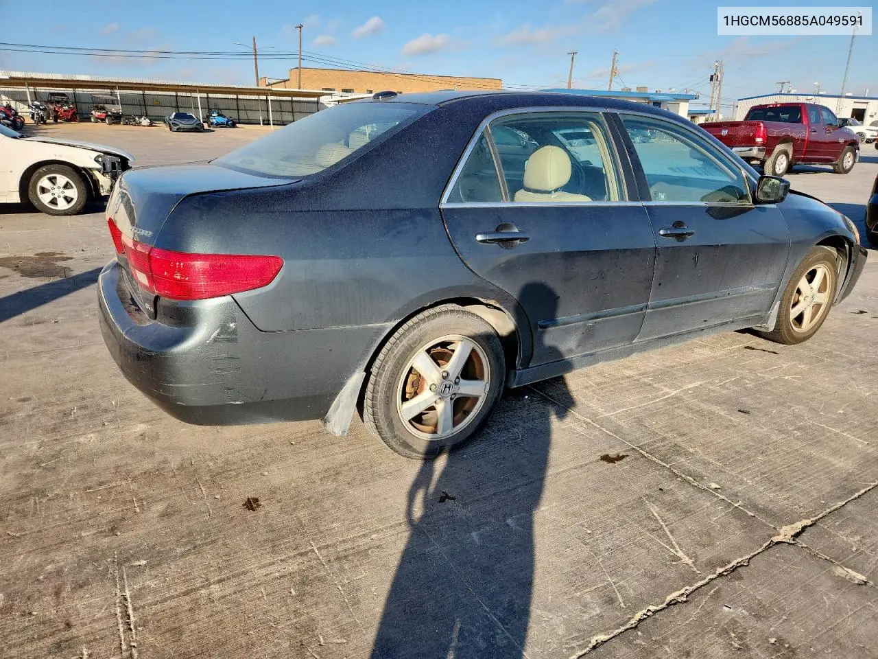 1HGCM56885A049591 2005 Honda Accord Ex