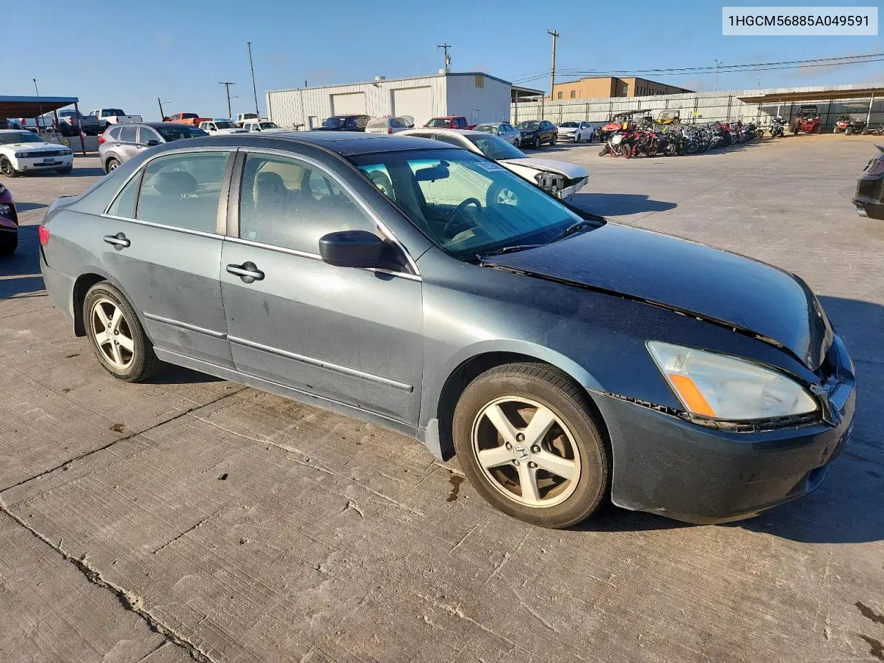 1HGCM56885A049591 2005 Honda Accord Ex