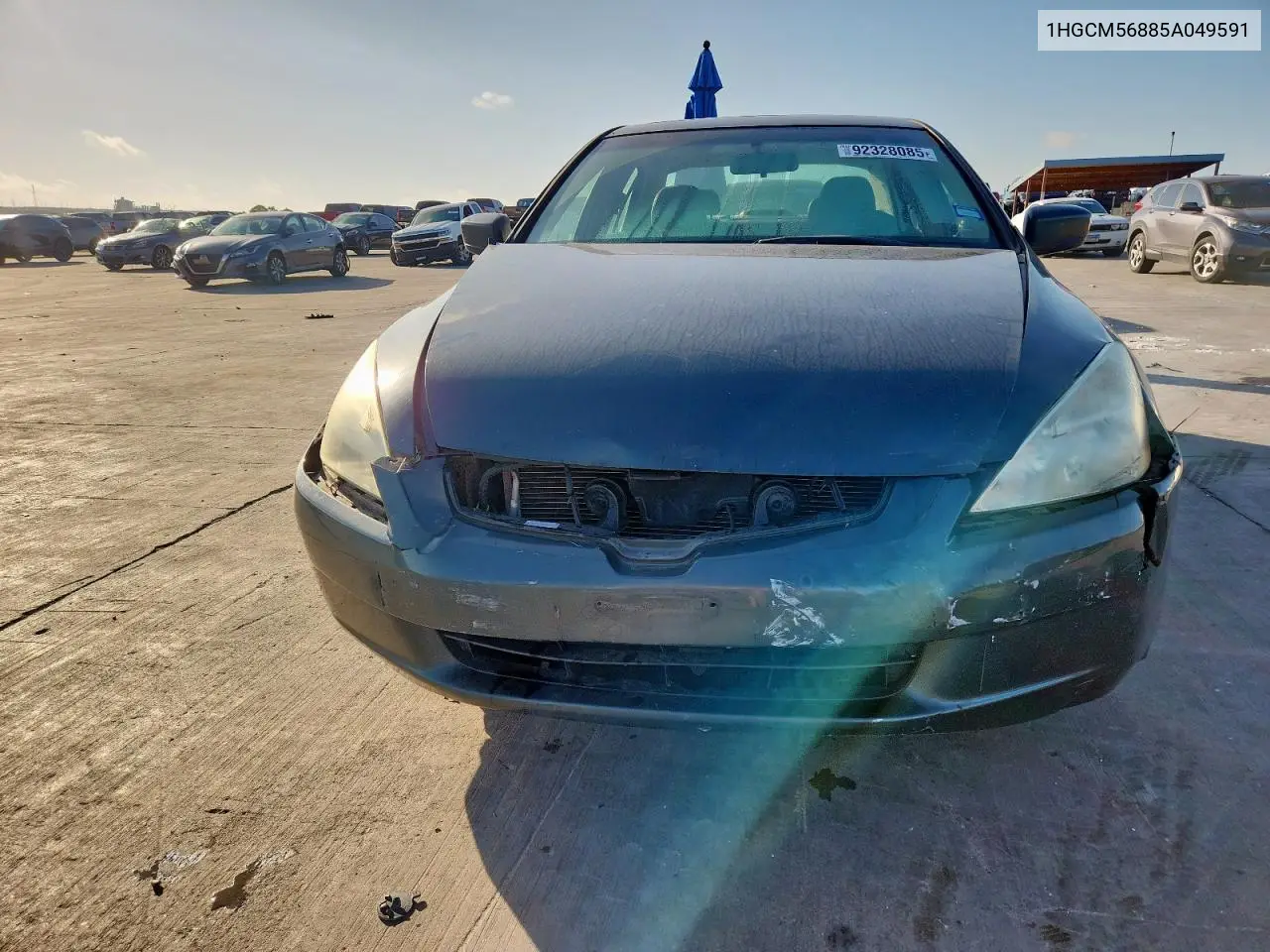 1HGCM56885A049591 2005 Honda Accord Ex