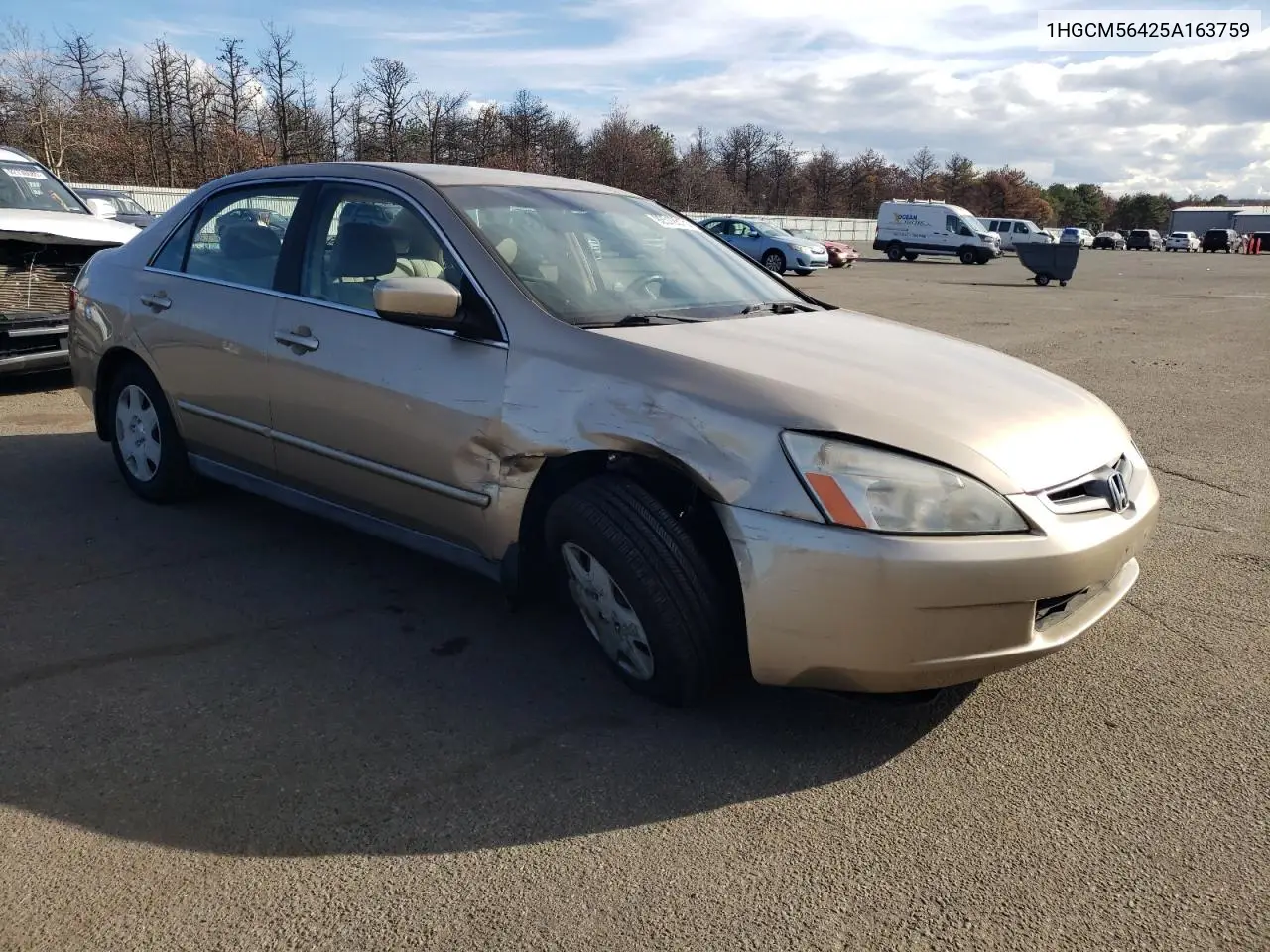 1HGCM56425A163759 2005 Honda Accord Lx