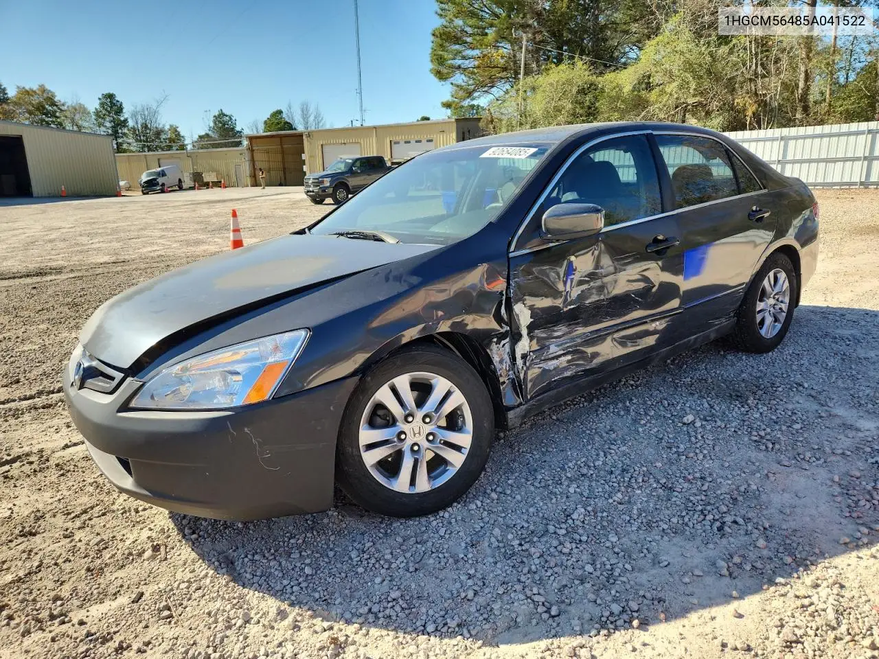 1HGCM56485A041522 2005 Honda Accord Lx