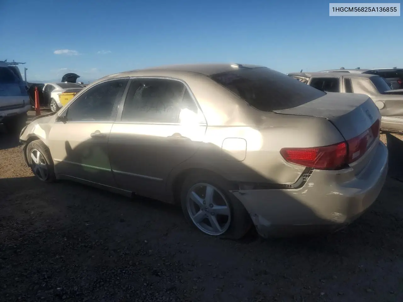 1HGCM56825A136855 2005 Honda Accord Ex