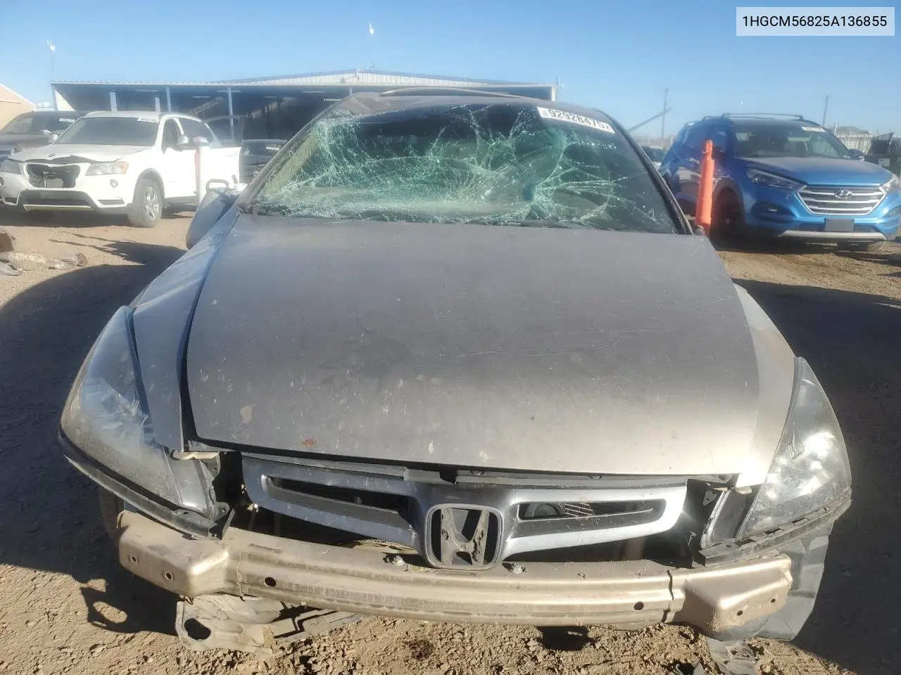 1HGCM56825A136855 2005 Honda Accord Ex
