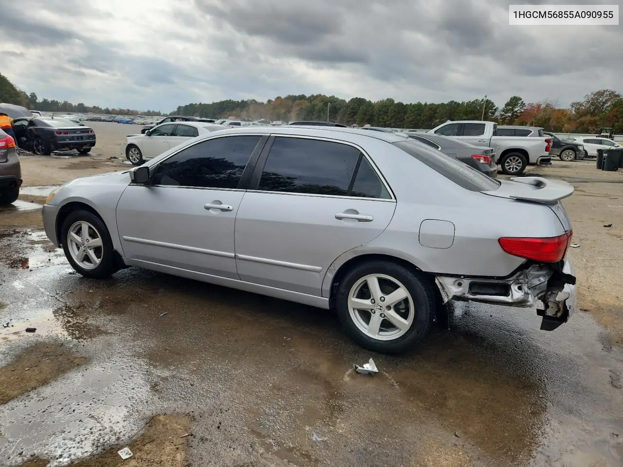 1HGCM56855A090955 2005 Honda Accord Ex