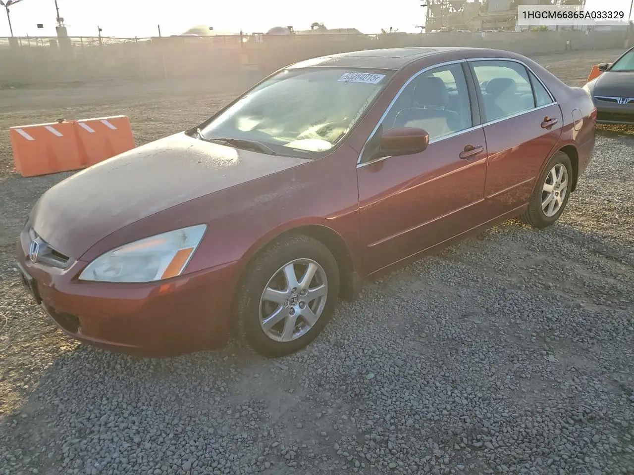 1HGCM66865A033329 2005 Honda Accord Ex