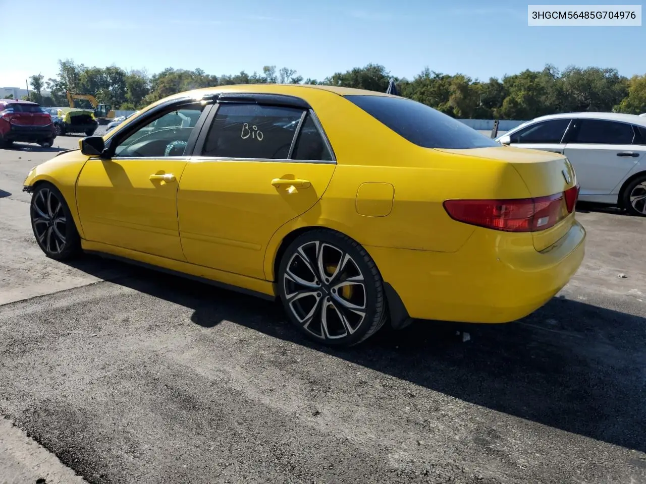 3HGCM56485G704976 2005 Honda Accord Lx