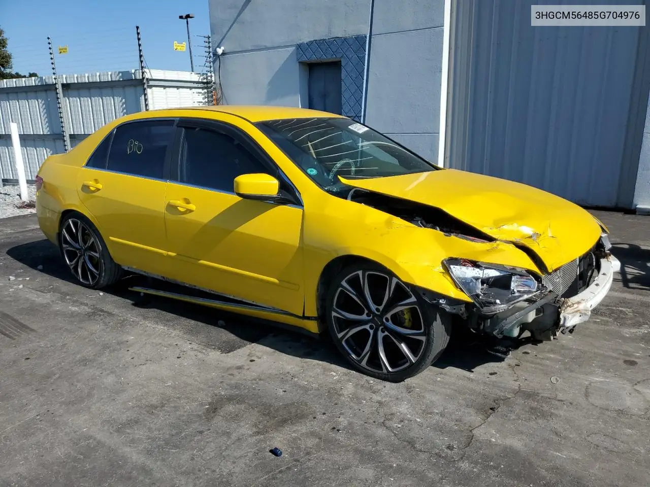 3HGCM56485G704976 2005 Honda Accord Lx