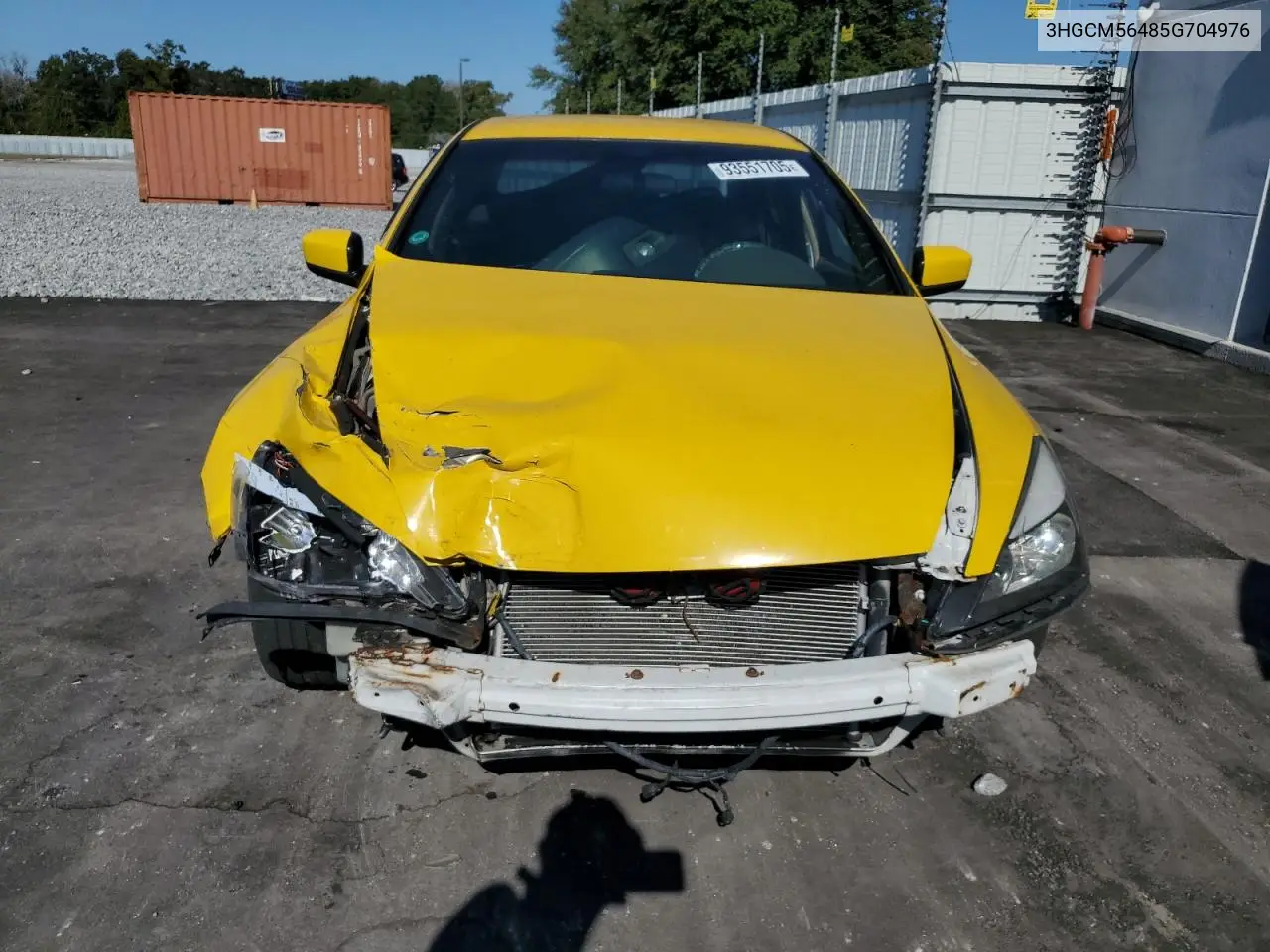 3HGCM56485G704976 2005 Honda Accord Lx
