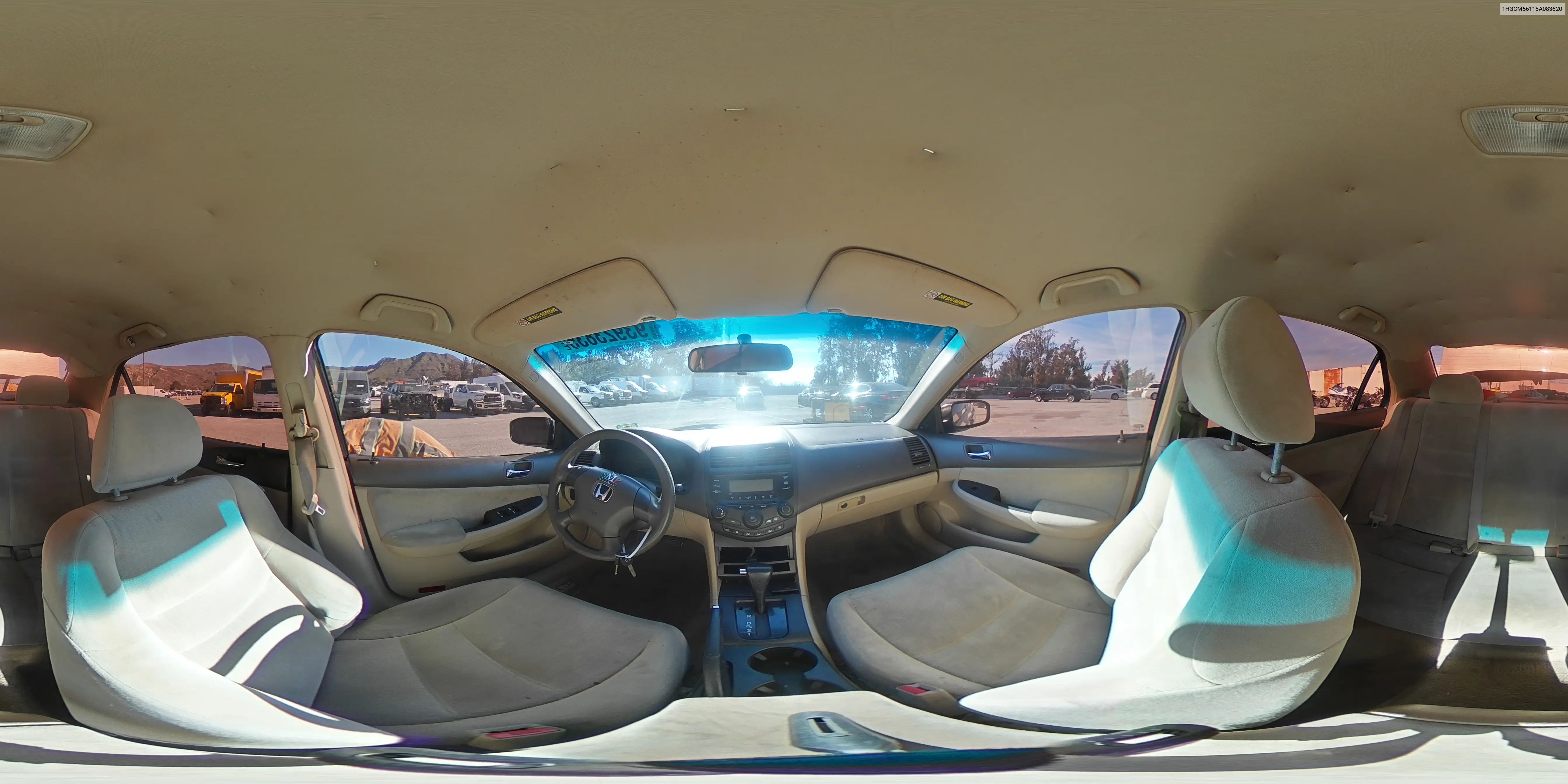 1HGCM56115A083620 2005 Honda Accord Dx
