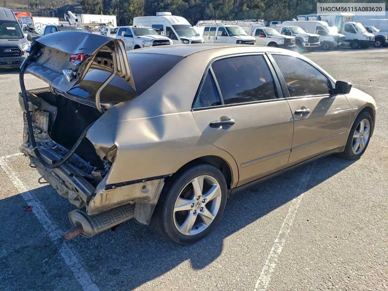 1HGCM56115A083620 2005 Honda Accord Dx