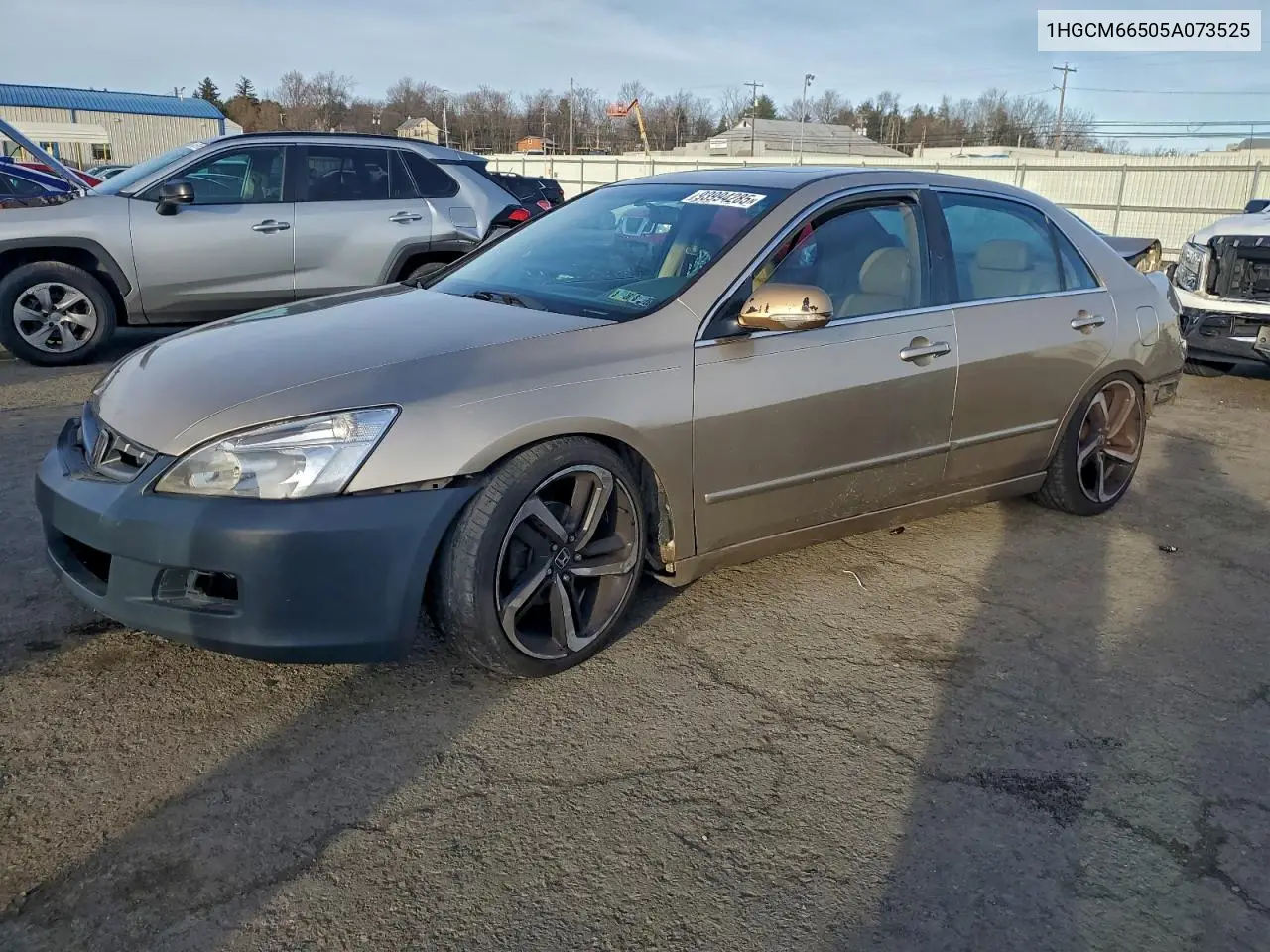 1HGCM66505A073525 2005 Honda Accord Ex