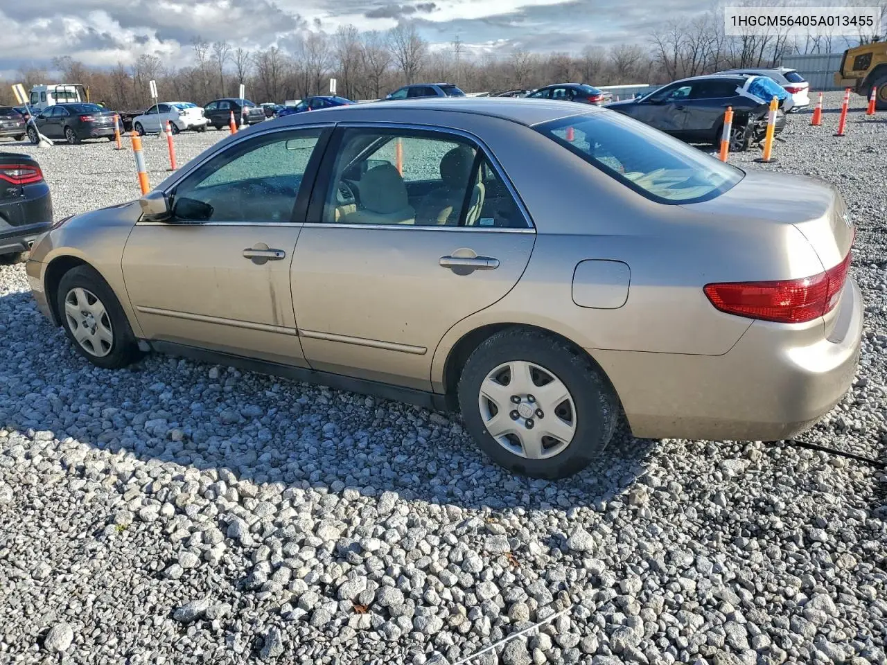1HGCM56405A013455 2005 Honda Accord Lx