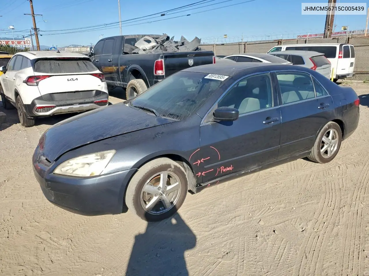 JHMCM56715C005439 2005 Honda Accord Ex