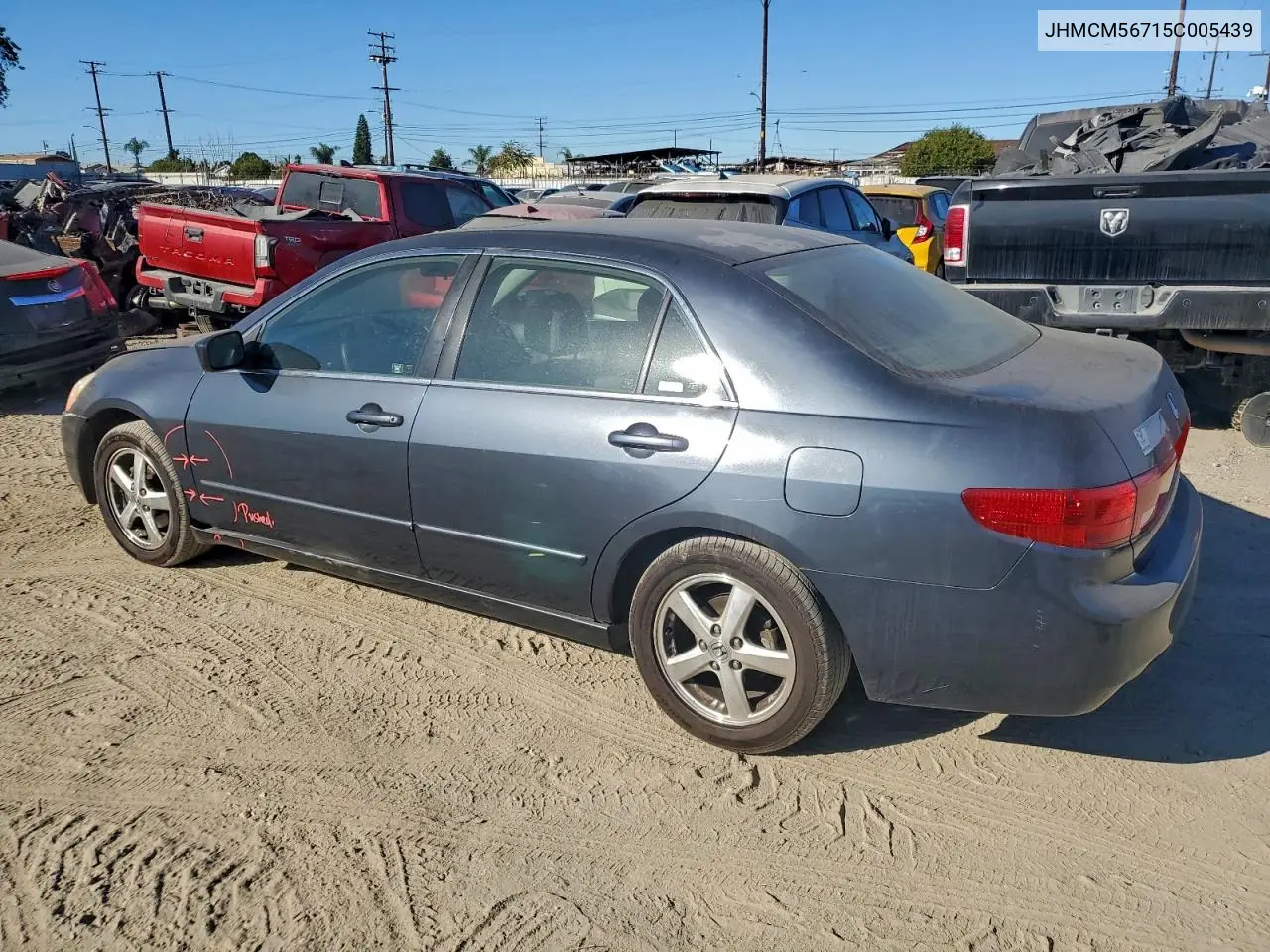 JHMCM56715C005439 2005 Honda Accord Ex