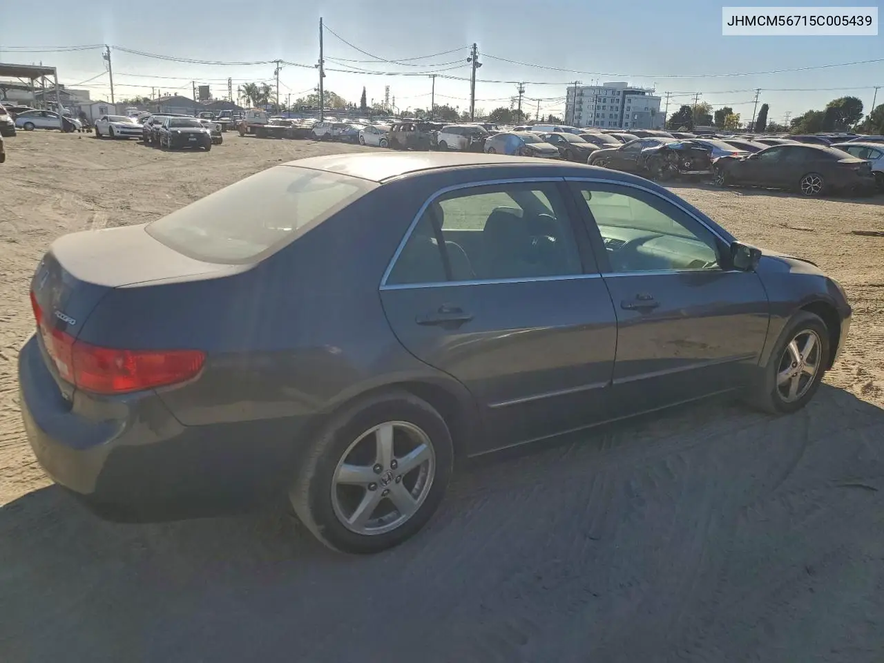JHMCM56715C005439 2005 Honda Accord Ex