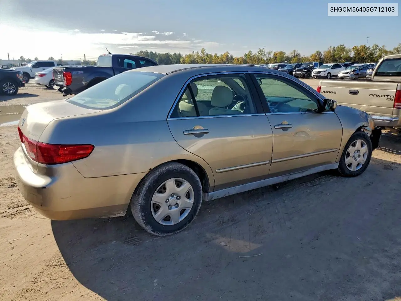 3HGCM56405G712103 2005 Honda Accord Lx