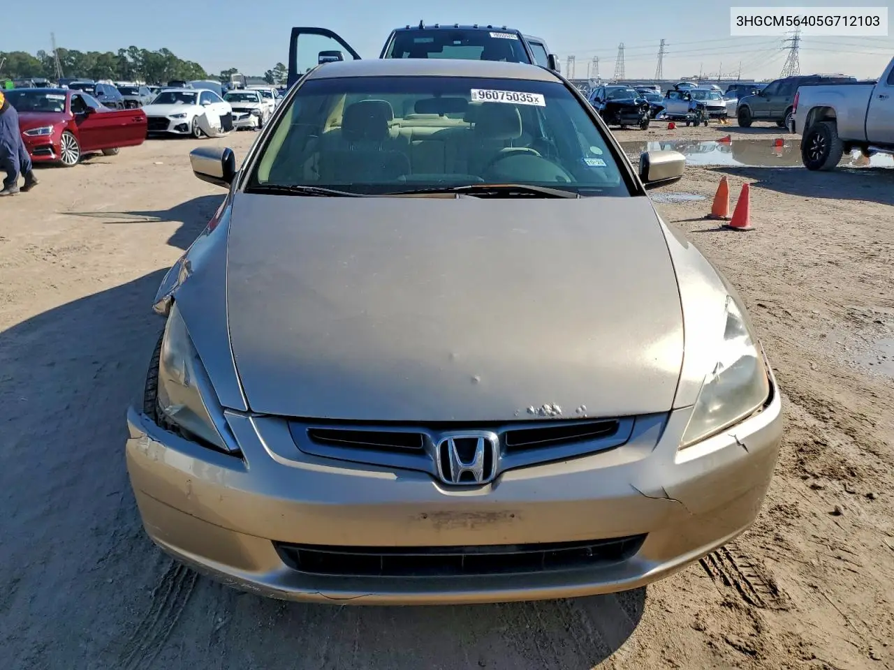 3HGCM56405G712103 2005 Honda Accord Lx