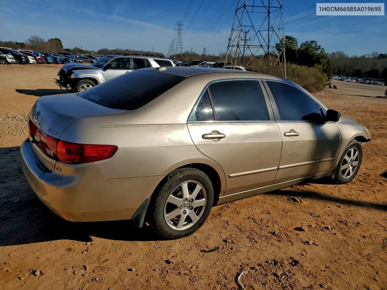 1HGCM66585A019695 2005 Honda Accord Ex