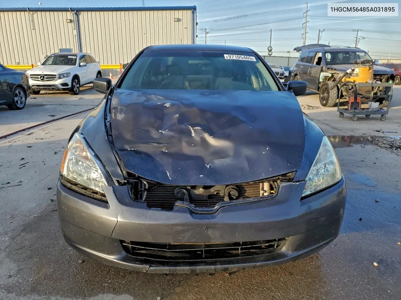 1HGCM56485A031895 2005 Honda Accord Lx