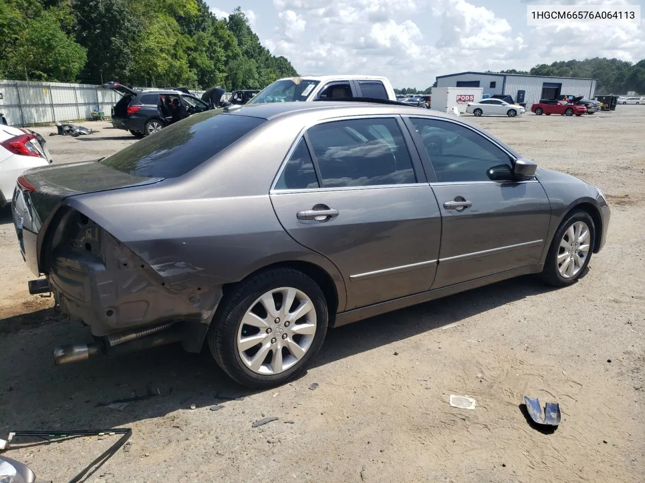 2006 Honda Accord Ex VIN: 1HGCM66576A064113 Lot: 63171234