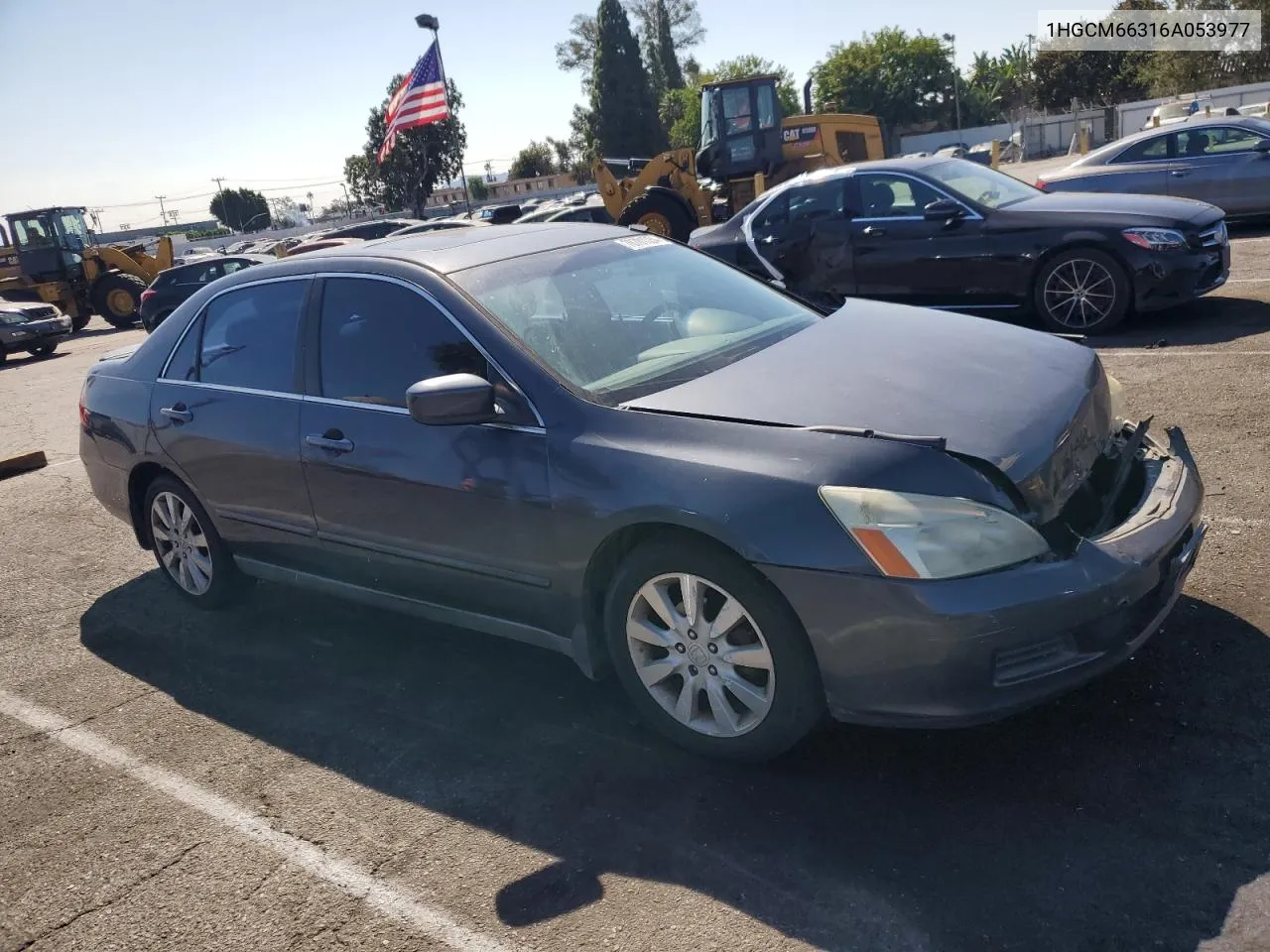 1HGCM66316A053977 2006 Honda Accord Lx