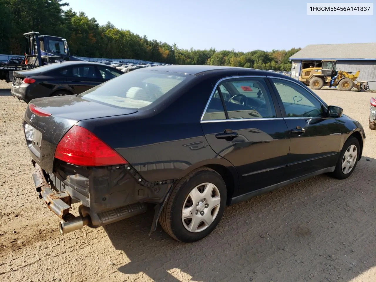 2006 Honda Accord Lx VIN: 1HGCM56456A141837 Lot: 71616354