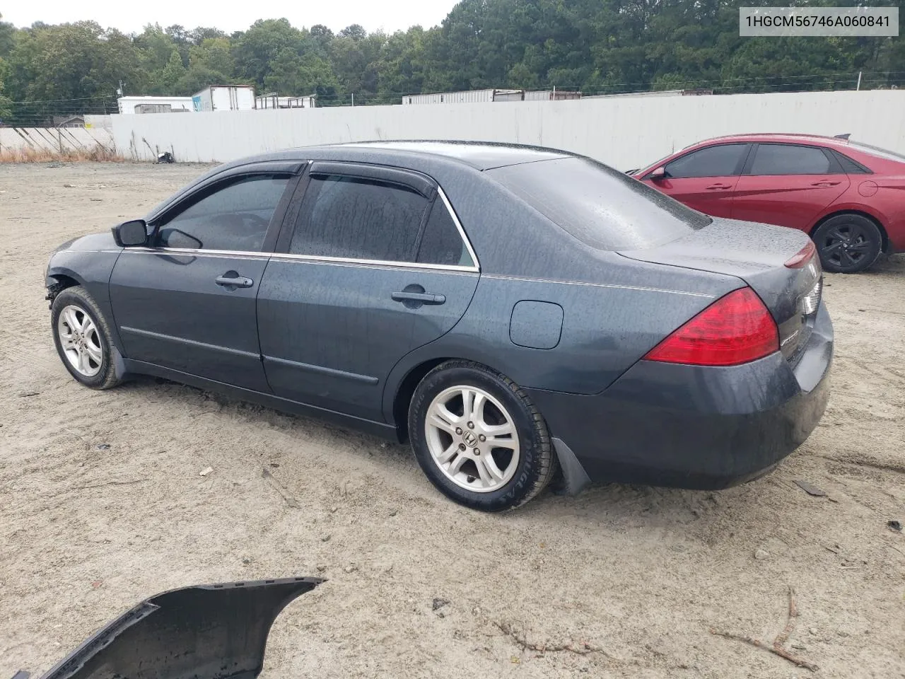 2006 Honda Accord Ex VIN: 1HGCM56746A060841 Lot: 71928074