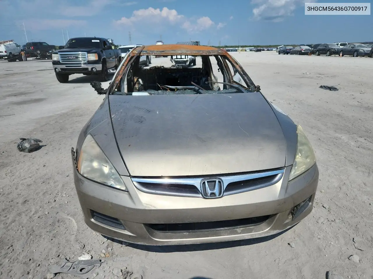 3HGCM56436G700917 2006 Honda Accord Lx