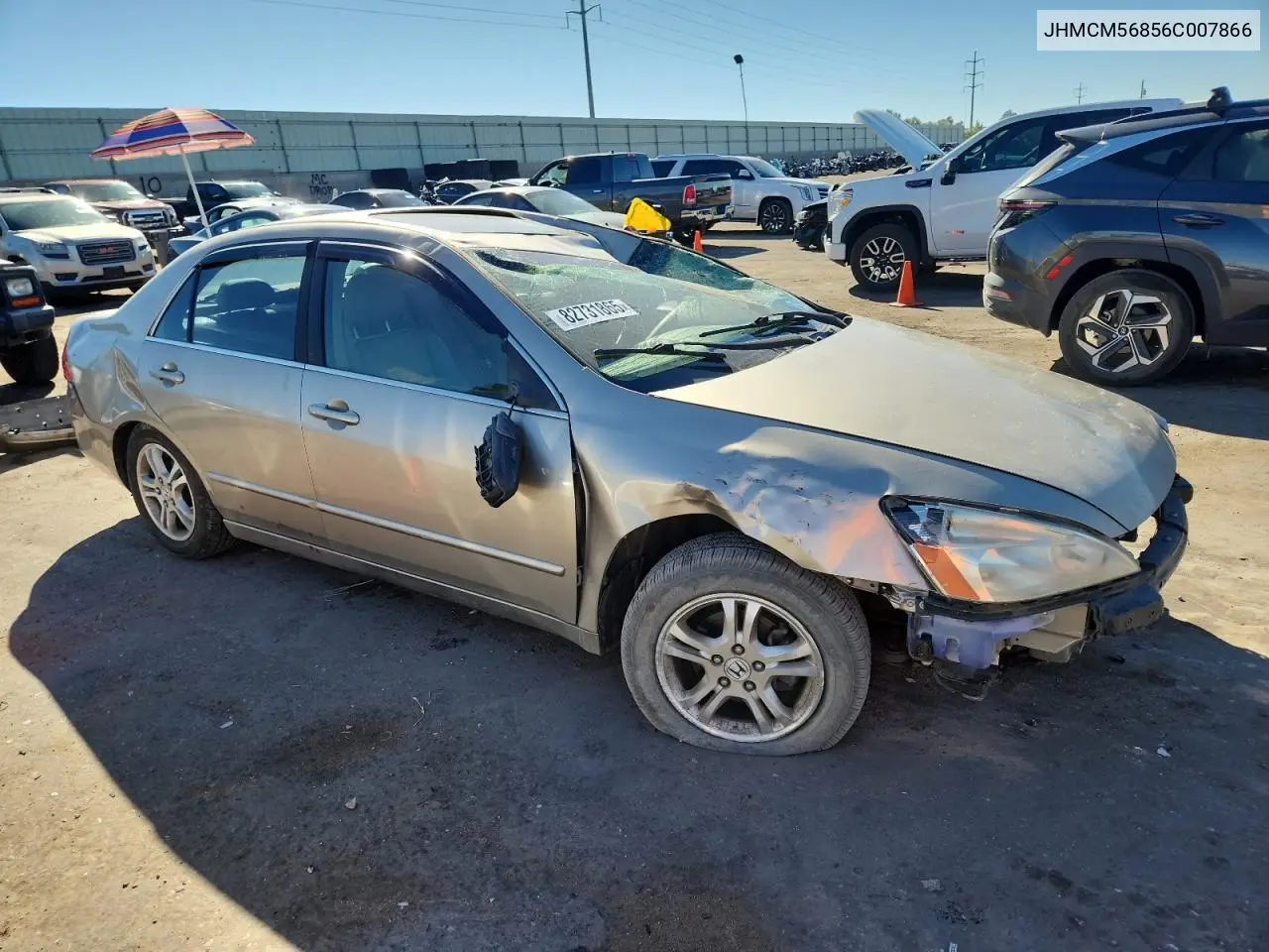JHMCM56856C007866 2006 Honda Accord Ex