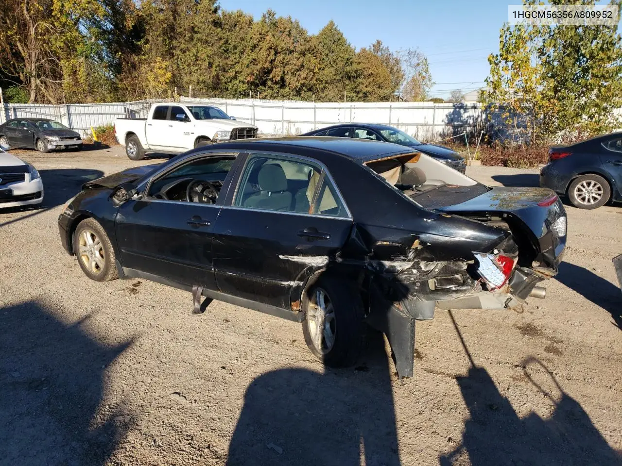 1HGCM56356A809952 2006 Honda Accord Se