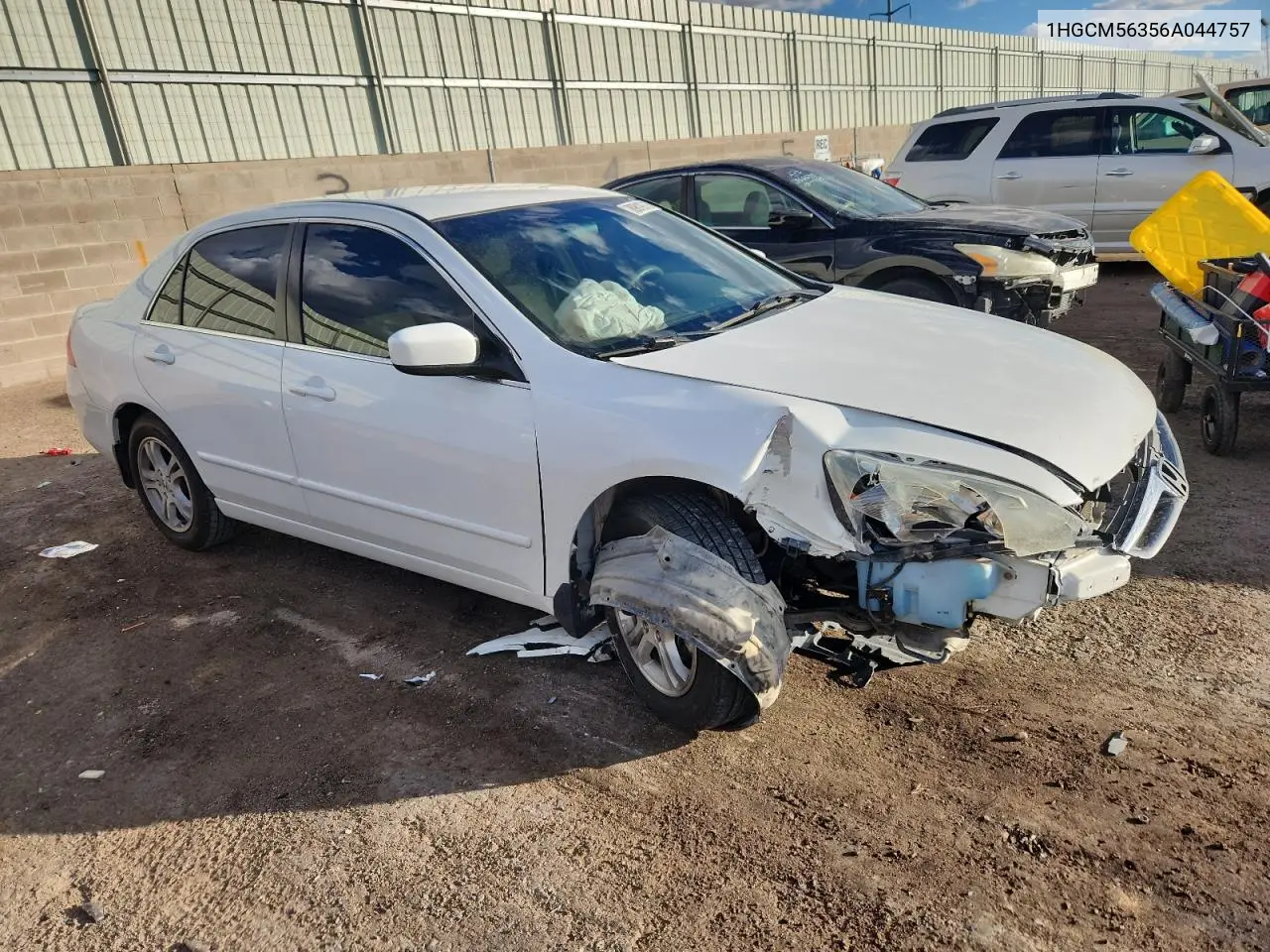 1HGCM56356A044757 2006 Honda Accord Se