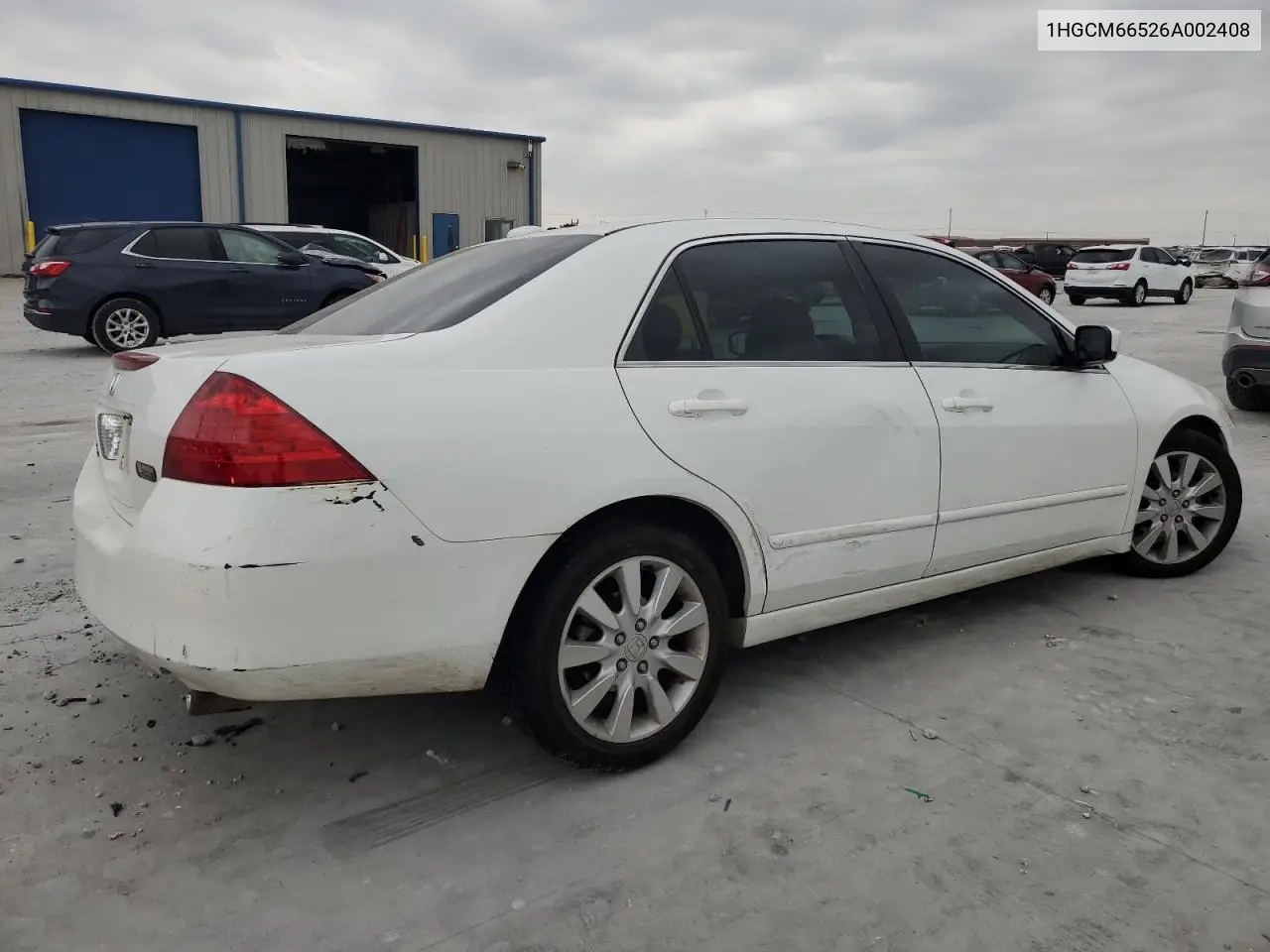 1HGCM66526A002408 2006 Honda Accord Ex