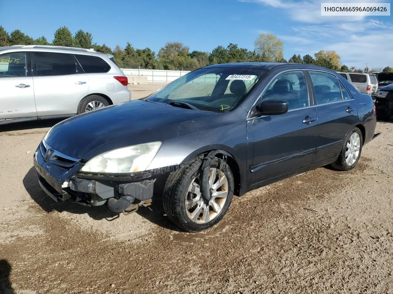 1HGCM66596A069426 2006 Honda Accord Ex