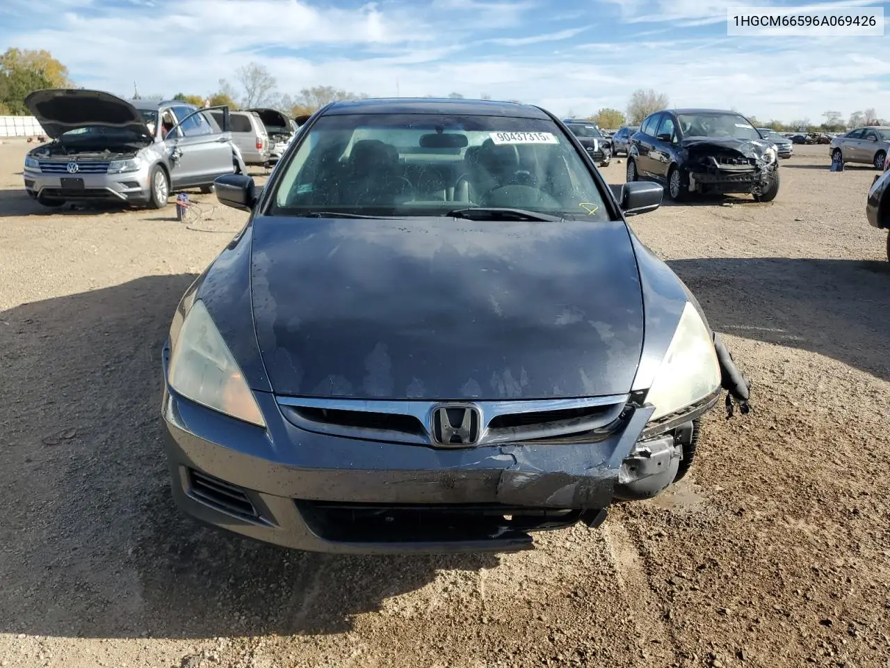 1HGCM66596A069426 2006 Honda Accord Ex