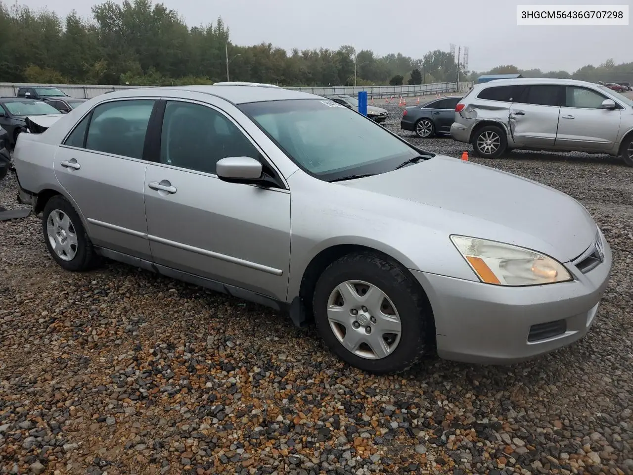 3HGCM56436G707298 2006 Honda Accord Lx