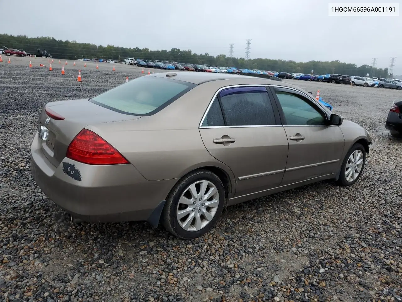 1HGCM66596A001191 2006 Honda Accord Ex
