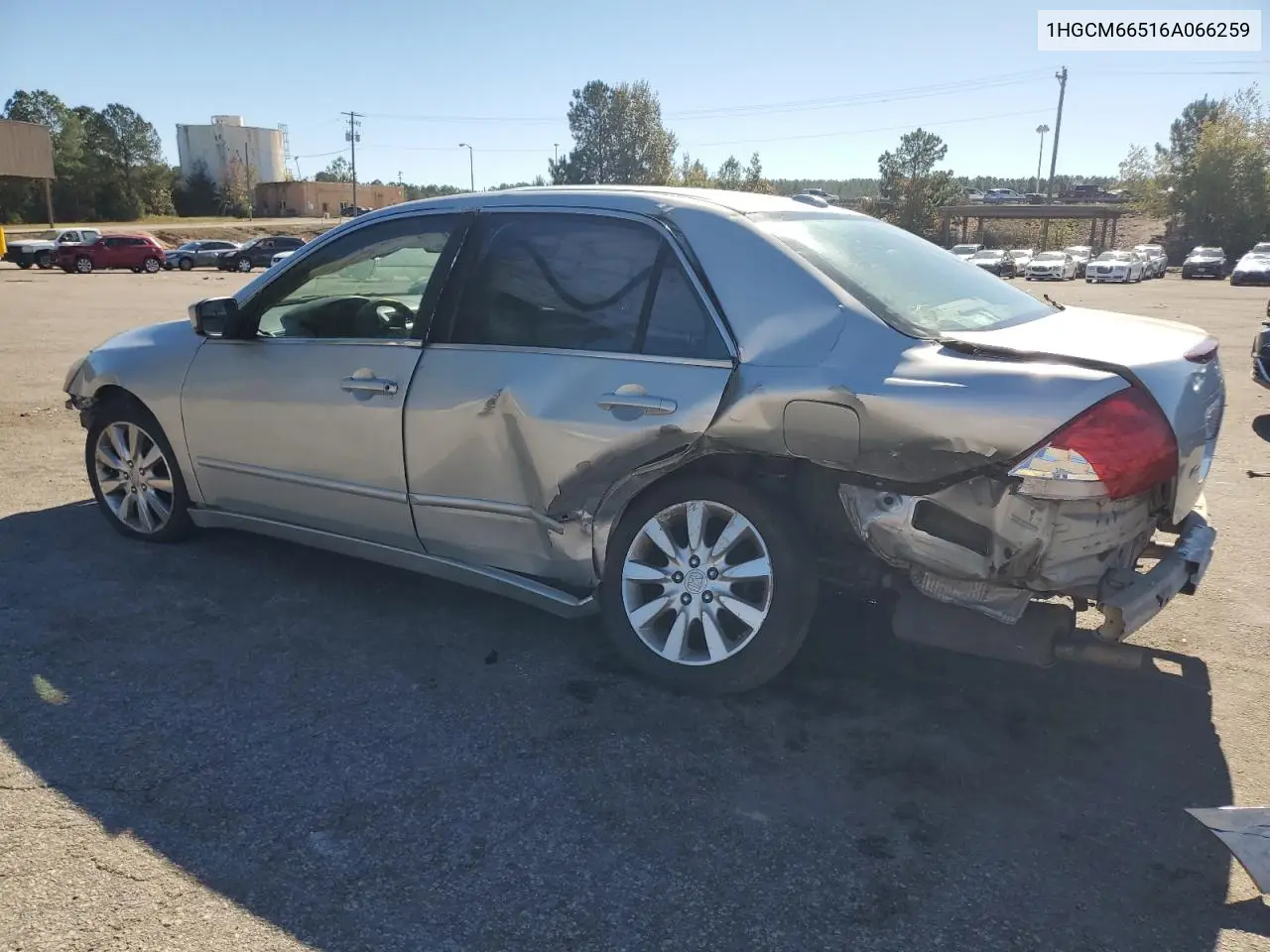 1HGCM66516A066259 2006 Honda Accord Ex