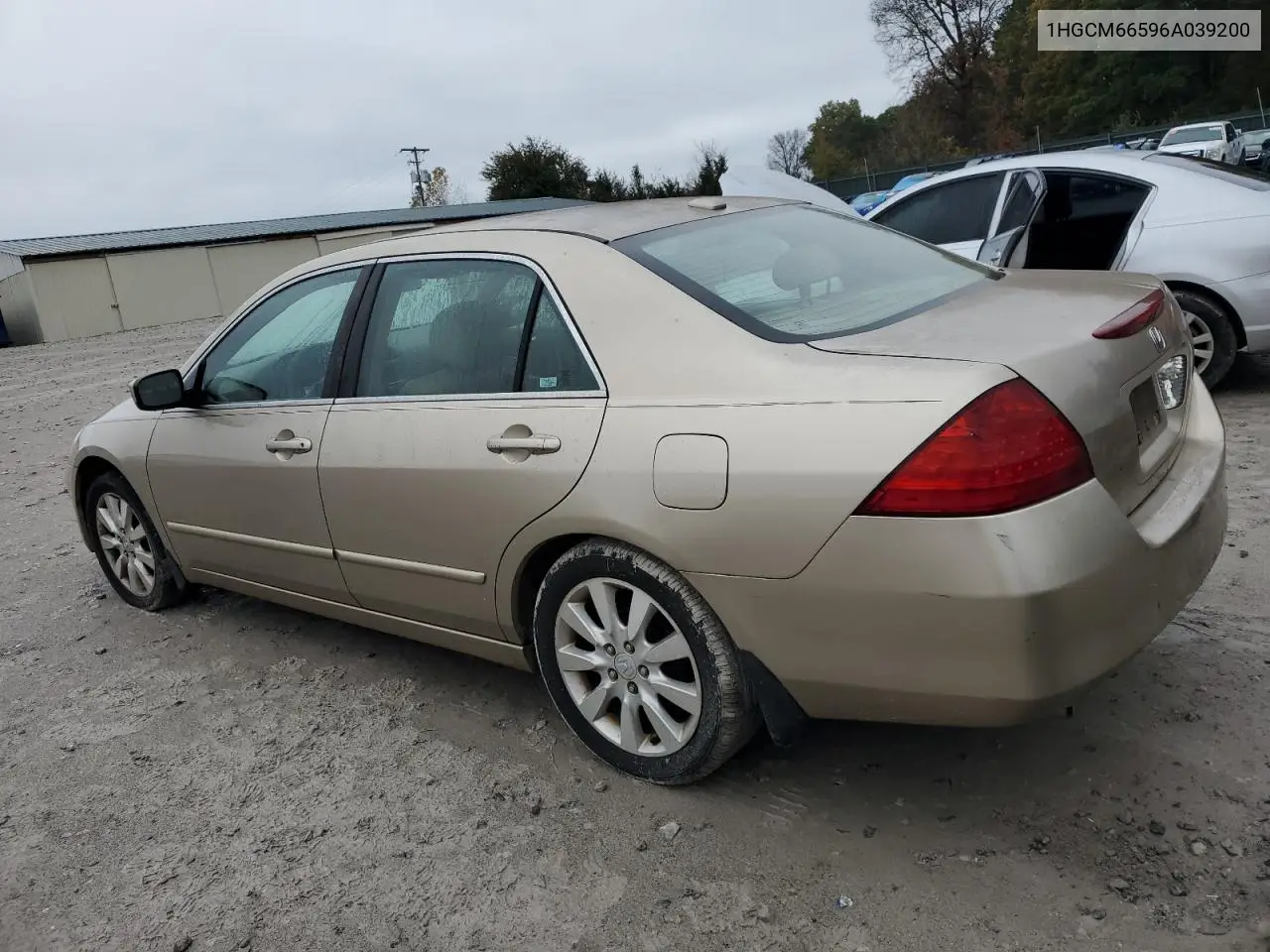1HGCM66596A039200 2006 Honda Accord Ex