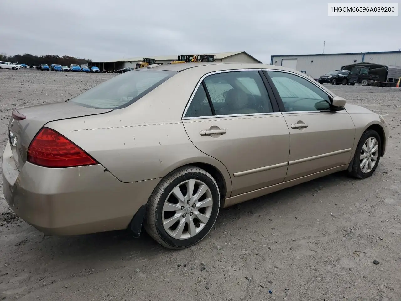 1HGCM66596A039200 2006 Honda Accord Ex