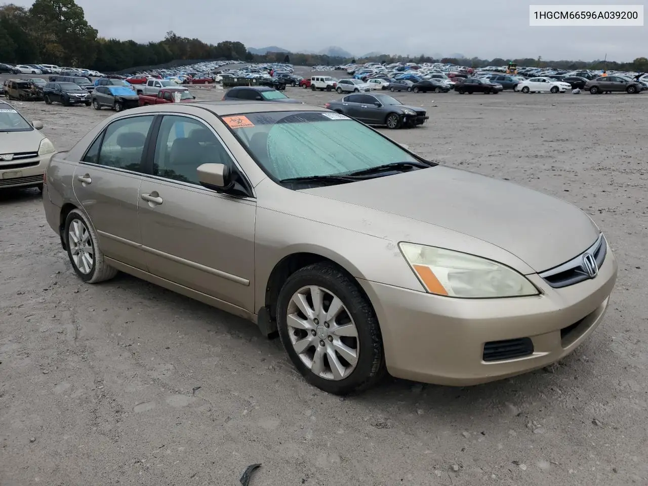 1HGCM66596A039200 2006 Honda Accord Ex