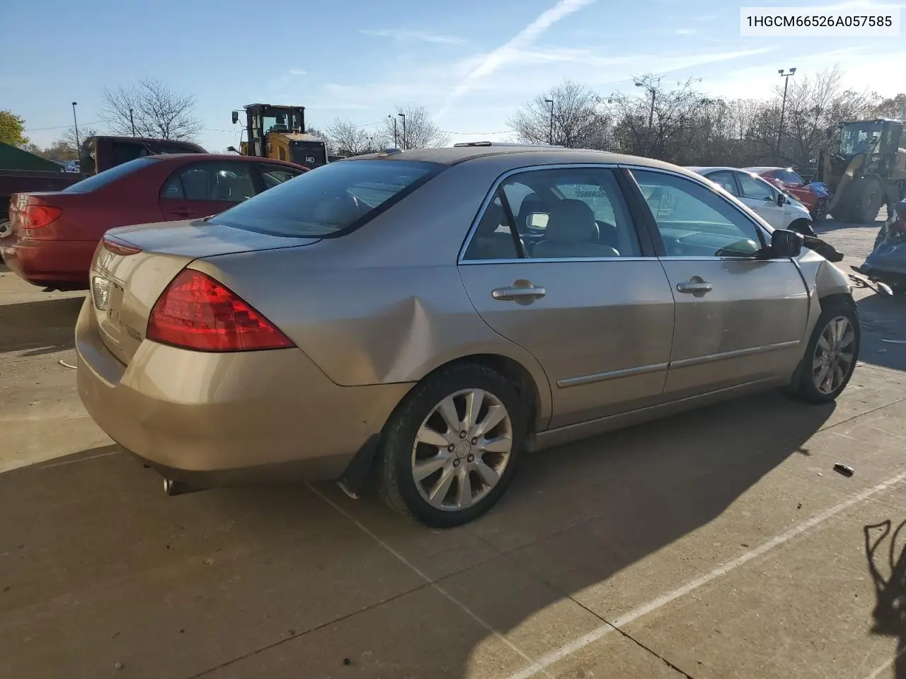 1HGCM66526A057585 2006 Honda Accord Ex