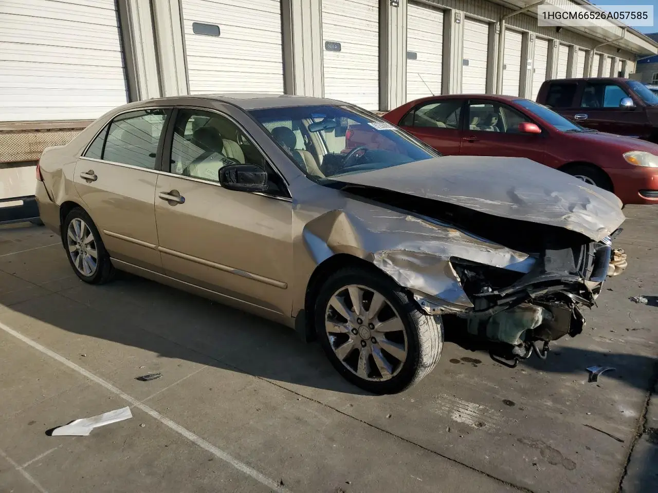 1HGCM66526A057585 2006 Honda Accord Ex