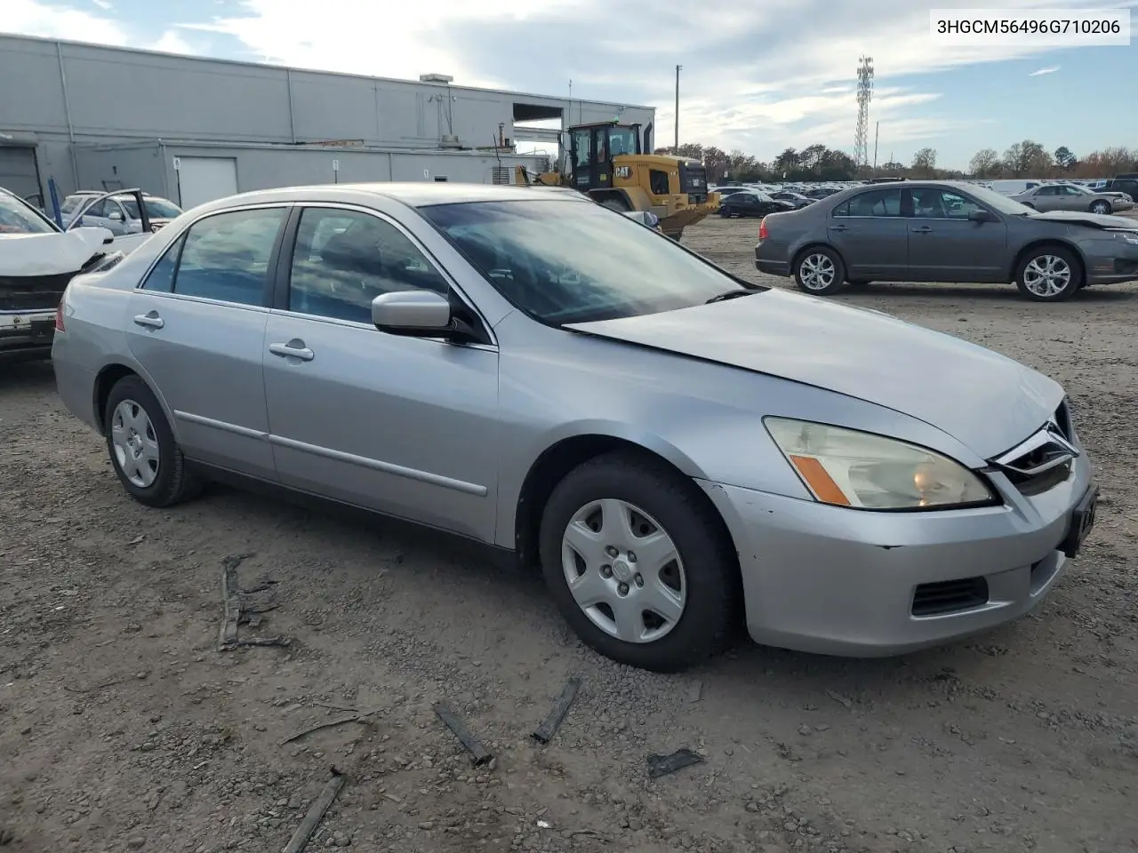 3HGCM56496G710206 2006 Honda Accord Lx